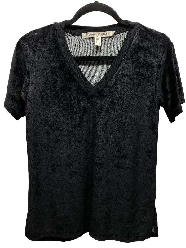 women's tops for those who want to create outfits that are both trendy and timelessTop Short Sleeve By Michael Stars In Black, Size: Xs