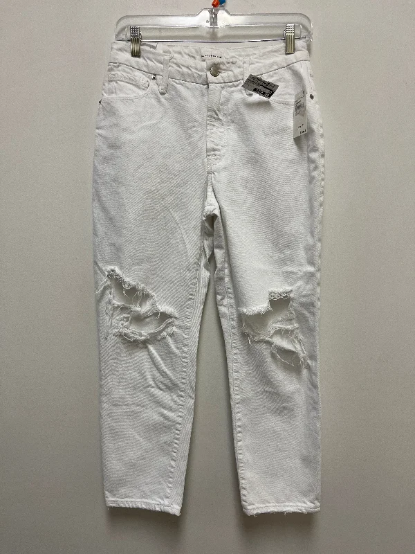 women's slim-fit denim jeansWhite Jeans Designer Good American, Size 2