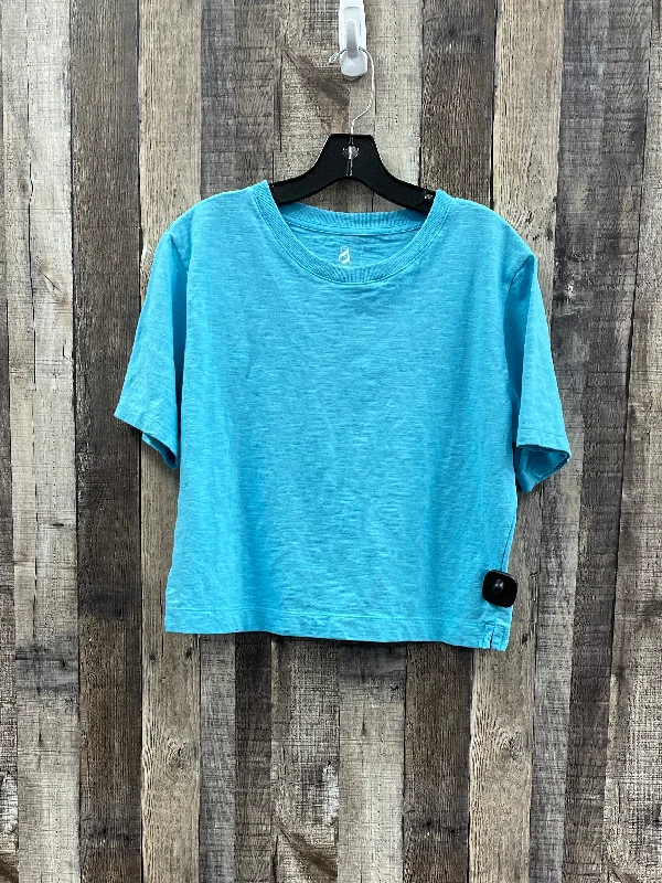 women's tops for bridal showers and baby showersTop Short Sleeve By Lou And Grey In Blue, Size: S