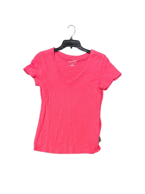 women's tops for those who want to make a fashion statementTop Short Sleeve By Universal Thread In Pink, Size: S