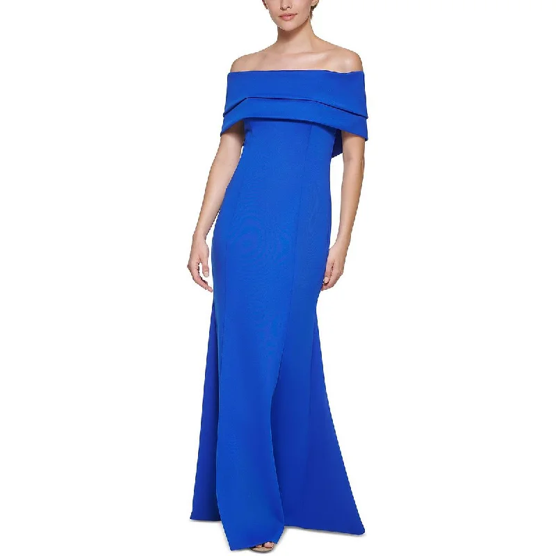 Ruffle DressVince Camuto Womens Drapey Long Evening Dress