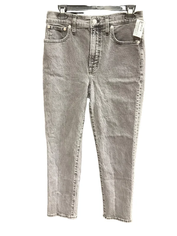 women's denim jeans for plus-size womenBlack Denim Jeans Straight Madewell, Size 6