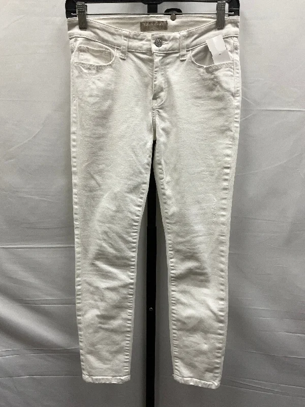 women's denim jeans for tall womenWhite Jeans Skinny Banana Republic, Size 2