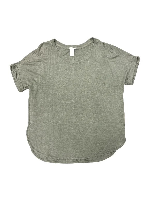 breathable women's tops for summerTop Short Sleeve By Matty M In Green, Size: 2x