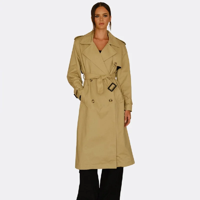 women's coats for countryside strollsAimee Coat (Tan)