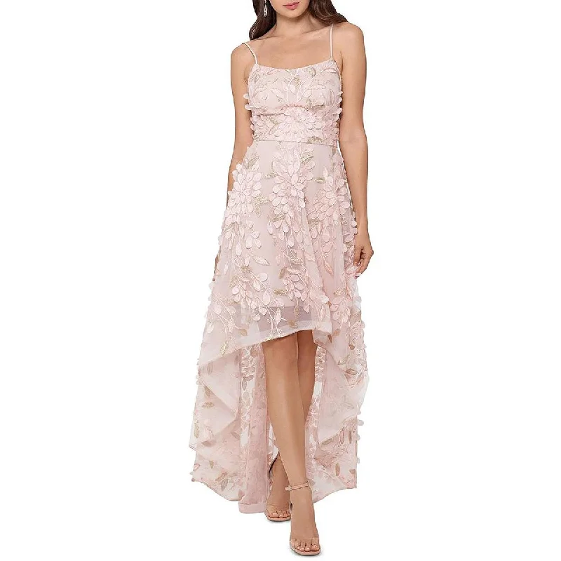 Pastel DressXscape Womens Floral Metallic Evening Dress