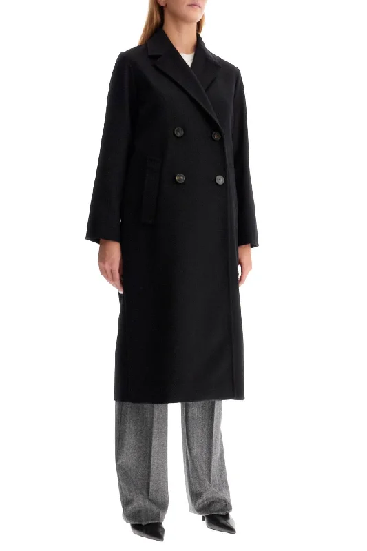 women's shearling coatsWeekend Max Mara Double-Breasted Ponera