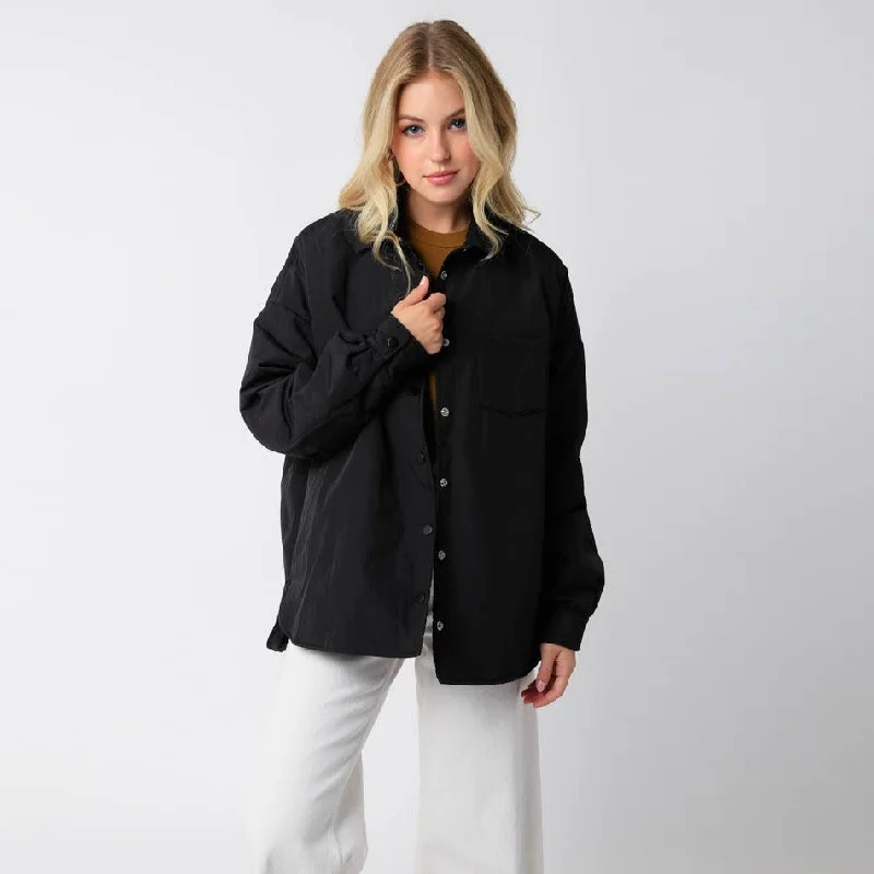 women's duffle coatsEmmy Padded Jacket (Black)