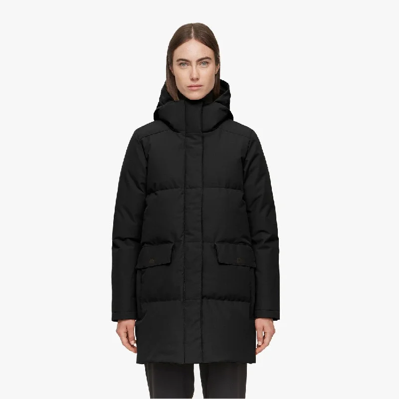 women's coats with oversized fitsChloe Down Jacket (Black)