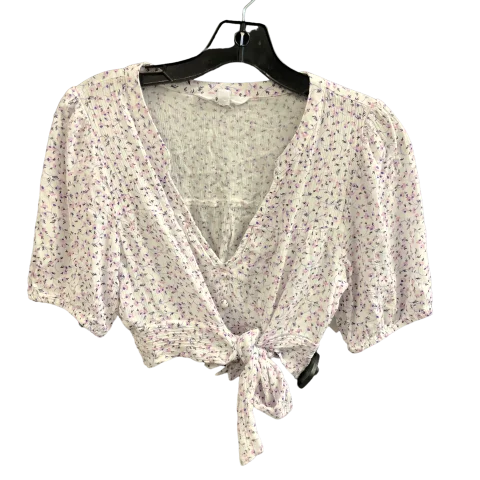 women's tops for those who want to add a touch of elegance and sophistication to their everyday wearTop Short Sleeve By Steve Madden In Floral Print, Size: M