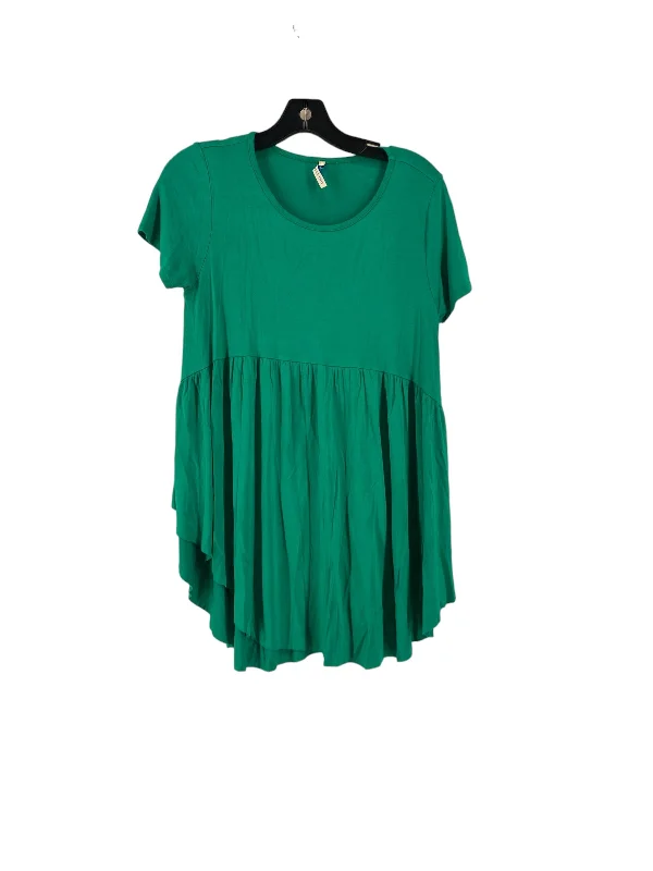 spaghetti strap women's topsTop Short Sleeve By Bellamie In Green, Size: S