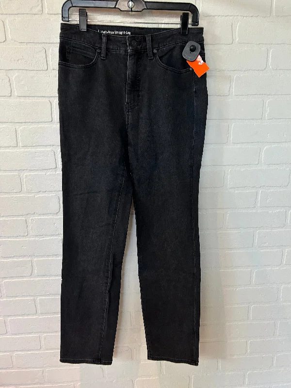 women's denim jeans with pocketsBlack Jeans Straight Talbots, Size 4