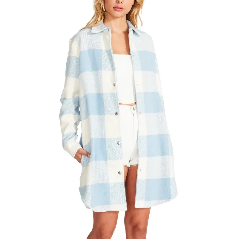 women's coats with geometric patternsEldridge Coat (White)