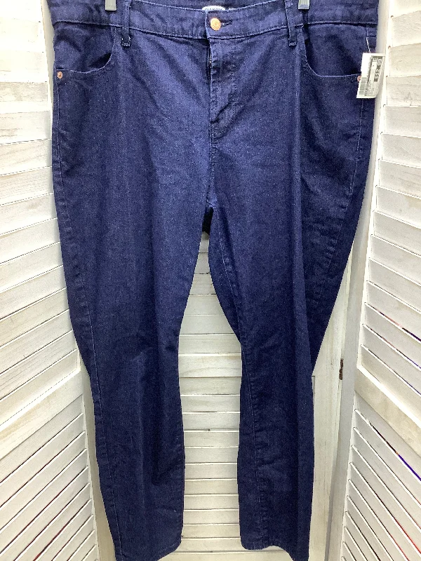 women's denim jeans for a relaxed lookBlue Denim Jeans Skinny Old Navy, Size 16