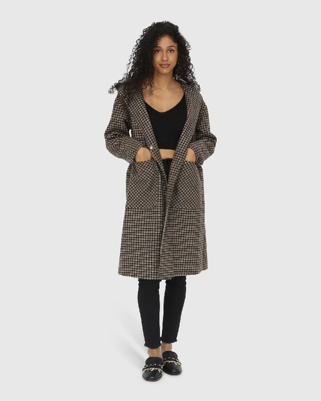 elegant women's coatsWalk This Way Oversized Coat