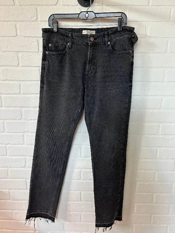 women's denim jeans for formal eventsBlack Denim Jeans Straight We The Free, Size 6