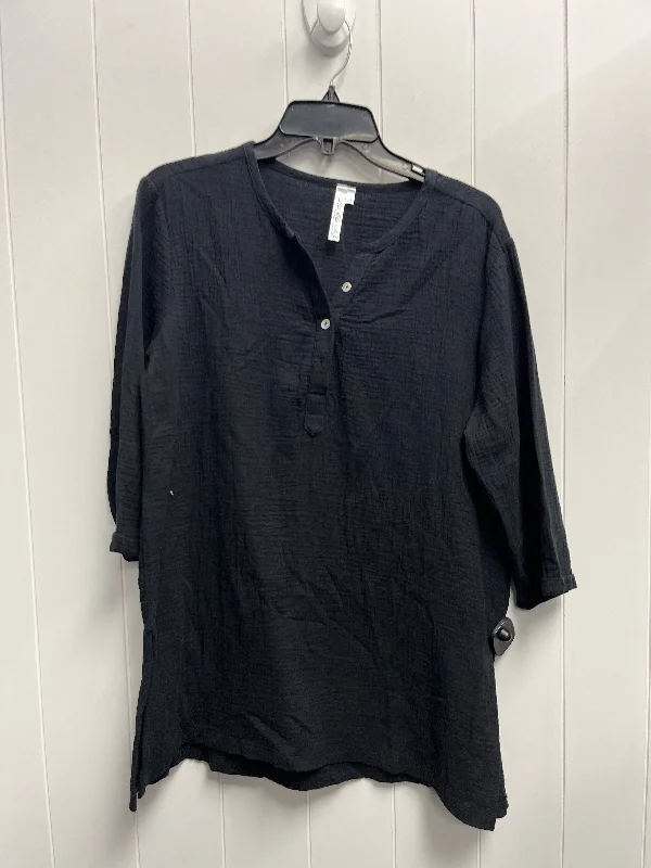 women's tops for those who want to create outfits that reflect their personal style and sense of fashionTop Long Sleeve By Clothes Mentor In Black, Size: Xl