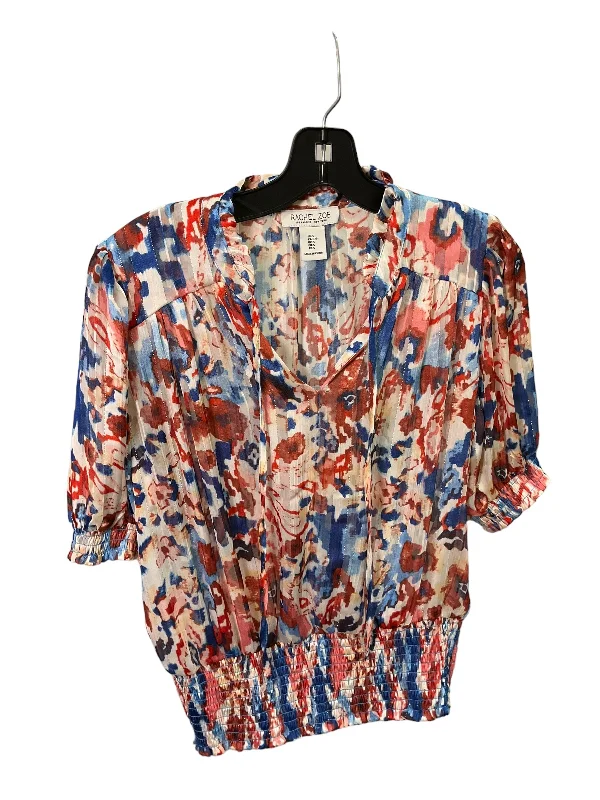 women's tops for those who want to elevate their everyday wear with chic and elegant piecesTop Short Sleeve By Rachel Zoe In Multi-colored, Size: S