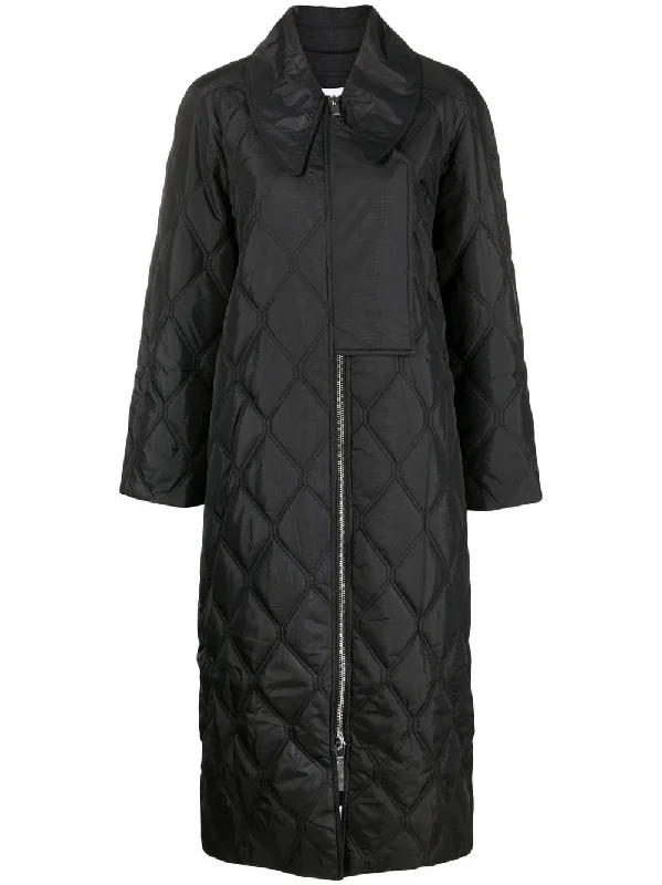 women's coats with asymmetrical hemsGanni Women's Coats