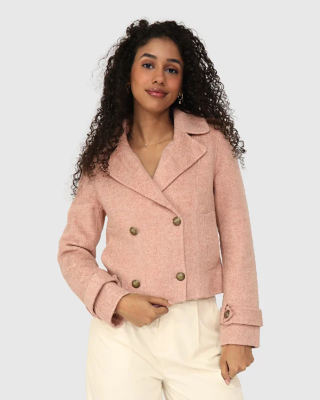 affordable women's coatsBetter Off Military Peacoat