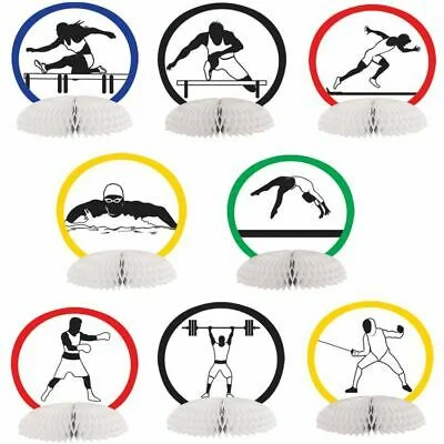 Sheath DressSummer Sports Mini Centerpieces | 8pcs