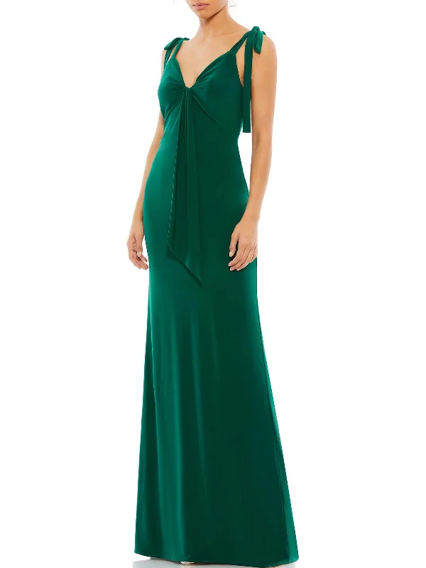 women's tall dressesWomens Open Back Maxi Evening Dress