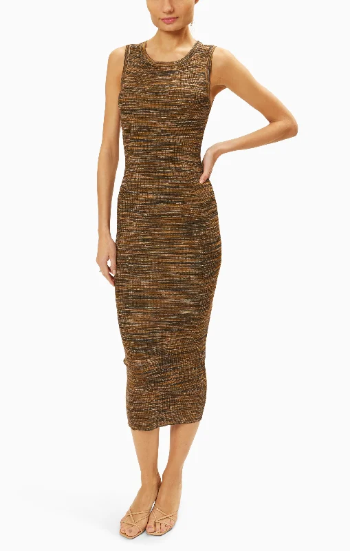 Tiered DressThorne Bodycon Midi Dress - Clover Combo