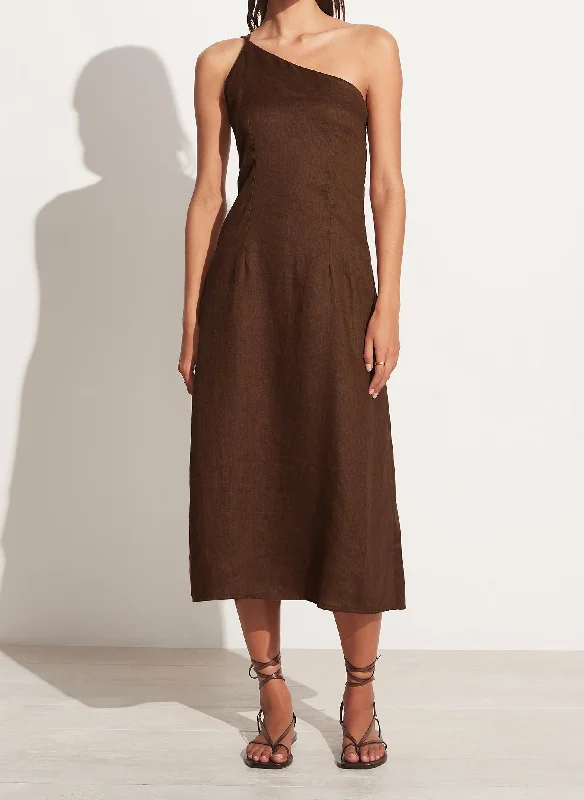 Ball Gown DressSoko Midi Dress - Chocolate