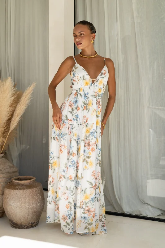 Tulle DressBonnie Multicolour Floral Maxi Dress