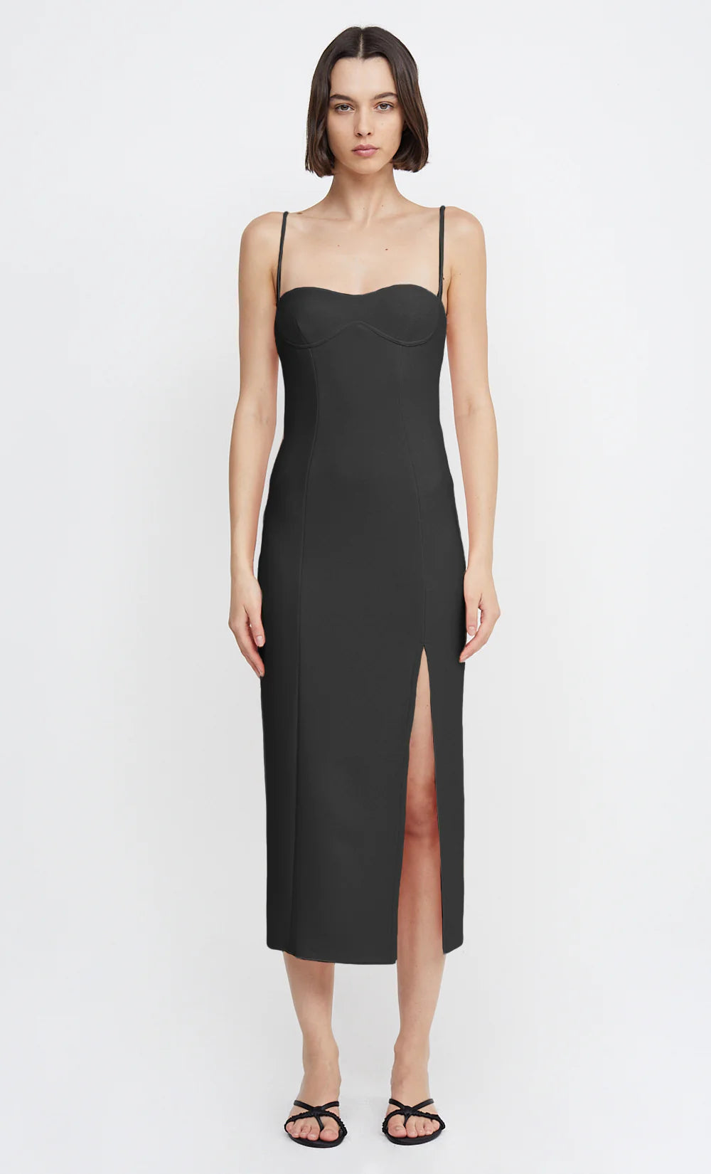 Cut-Out DressMarisol Midi Dress - Black