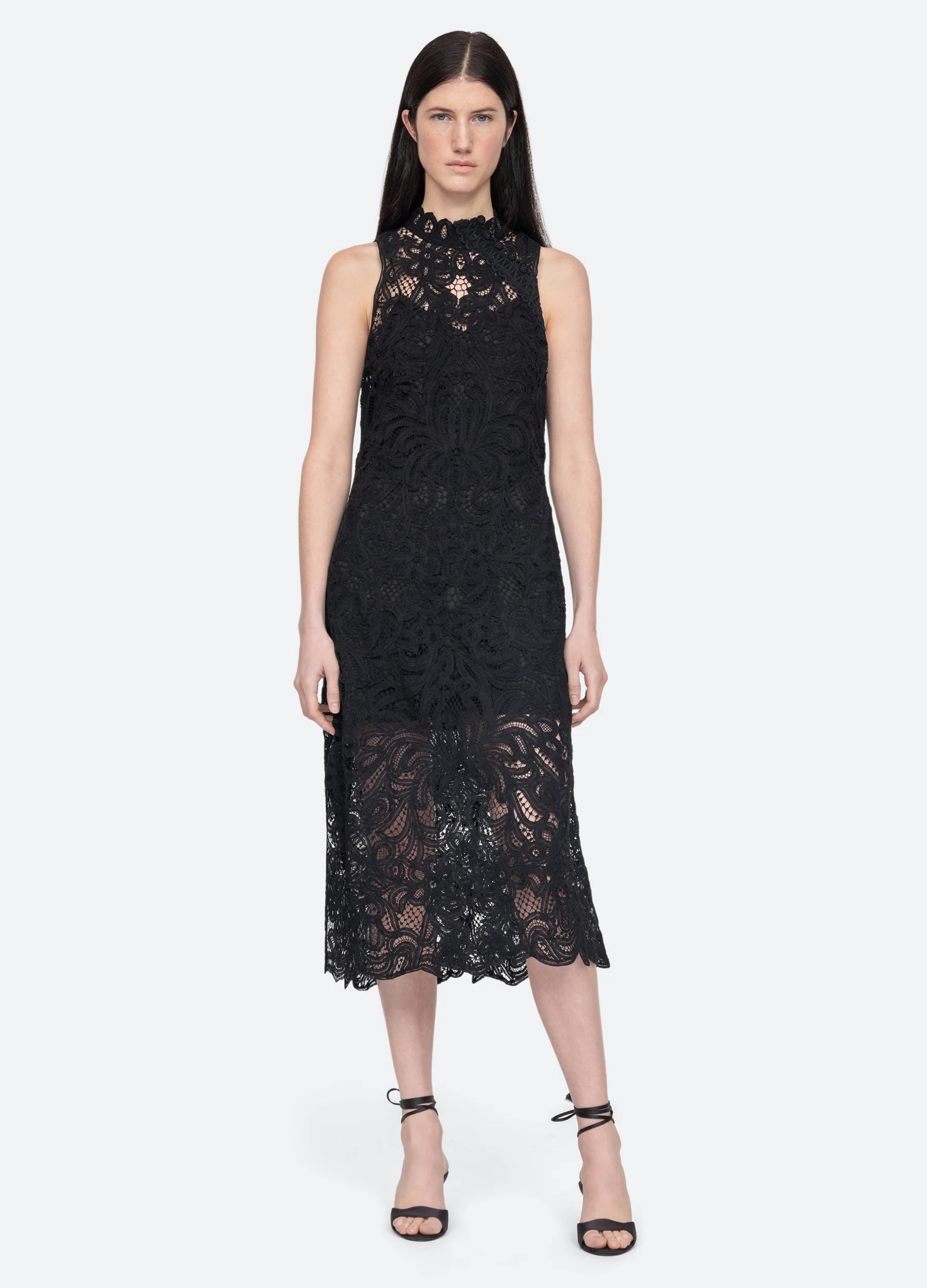 Knit DressBranca Midi Dress - Black