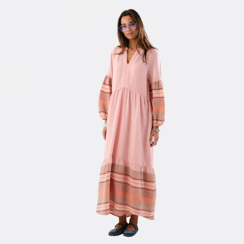 Flowy DressMarnieLL Maxi Dress LS (Dusty Rose)