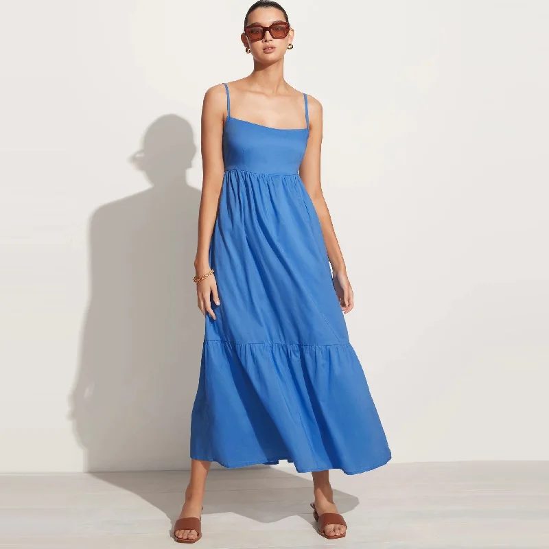 women's wedding guest dressesKatya Maxi Dress (Blue)