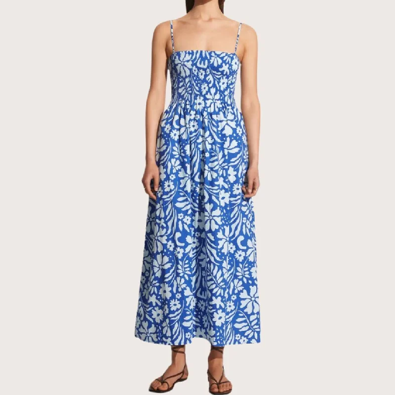 women's affordable dressesTergu Maxi Dress (Blue)