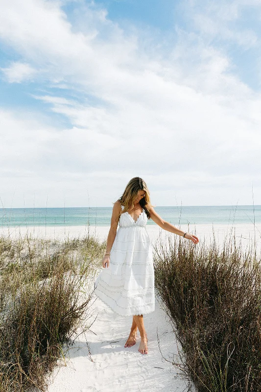 Bow-Tie DressMaeve Midi Dress - Off White