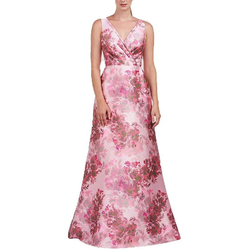 women's chiffon dressesOpal Womens Floral Print Maxi Evening Dress