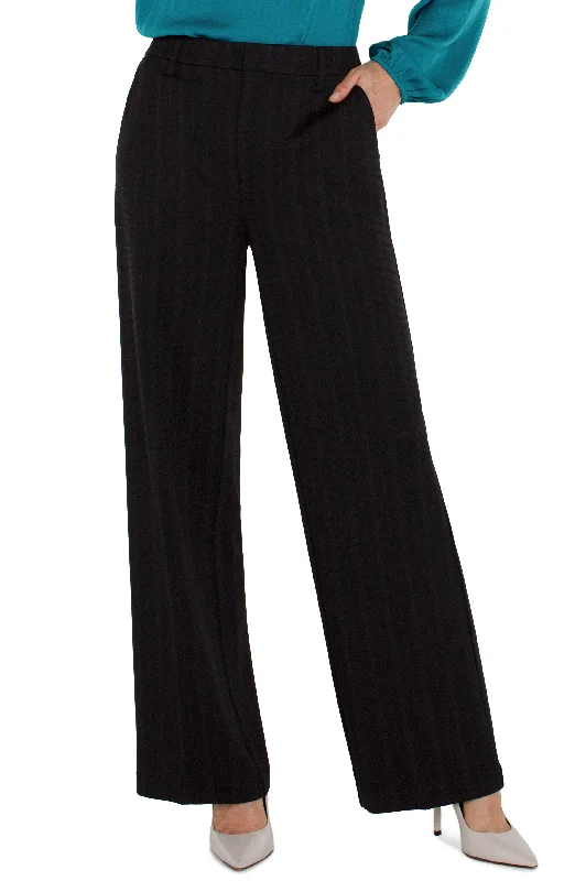 women's drawstring pantsHI-RISE KELSEY TROUSER  WIDE LEG