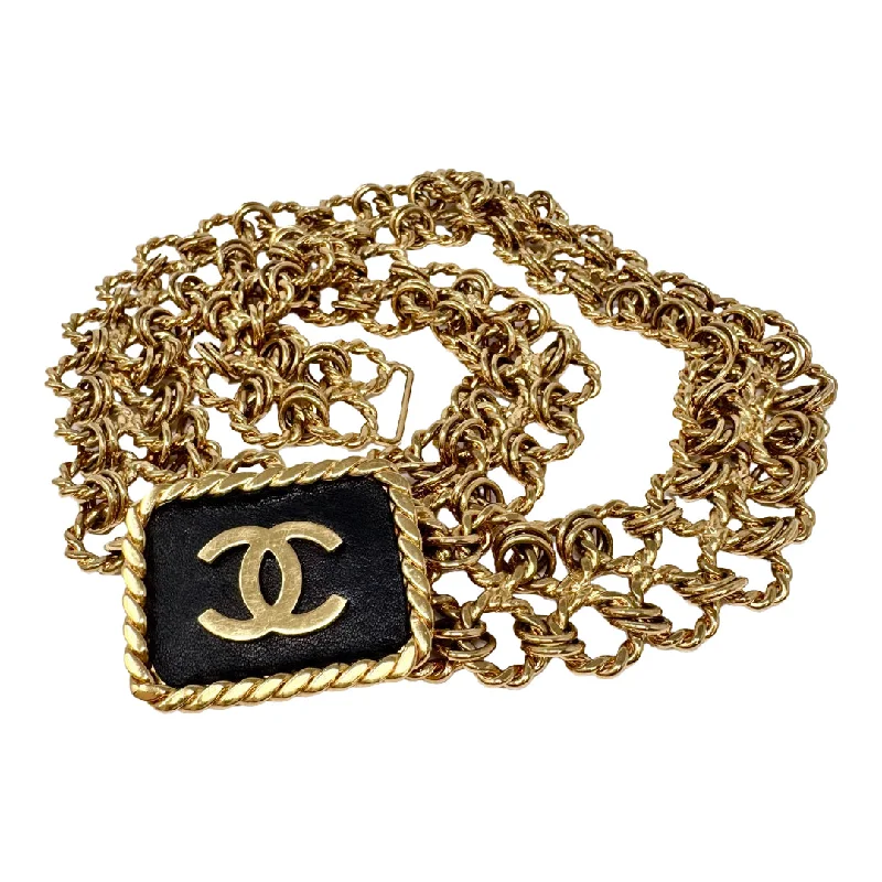 Crepe DressChanel Vintage Chain Link Belt