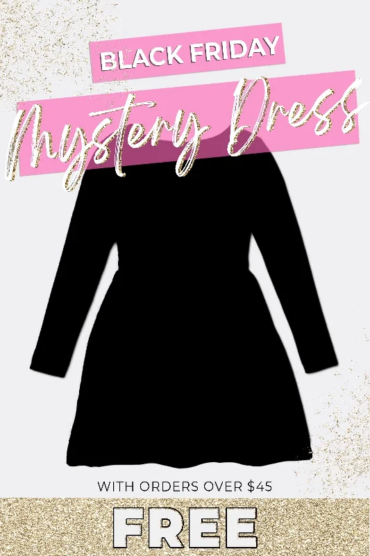 Statement DressFree Mystery Dress - Black Friday