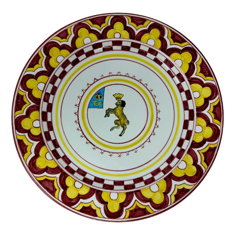 women's hourglass figure dressesHand Painted "Goat" Plate