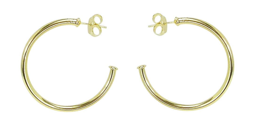 women's limited-edition dressesSheila Fajl Everybody's Favorite Petite Gold Hoops