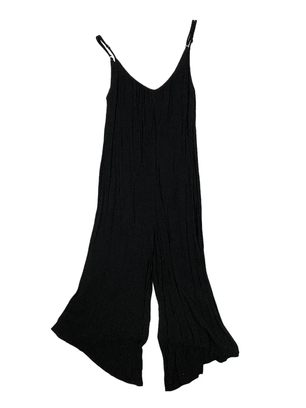 women's jumpsuits made of denimBlack Jumpsuit Earthbound, Size S