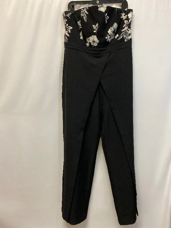 women's jumpsuits for eco-friendly choicesBlack Jumpsuit White House Black Market, Size L