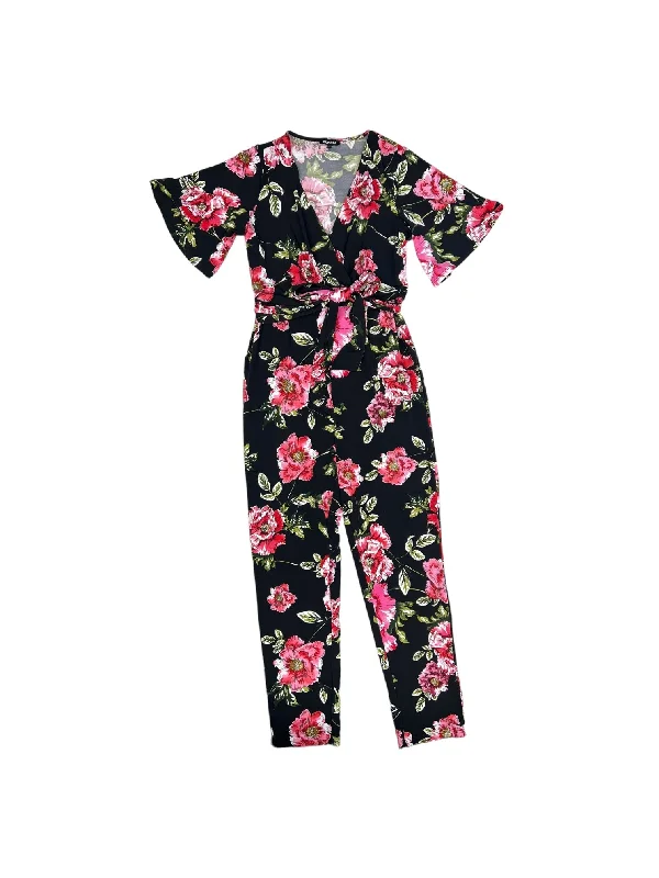 women's jumpsuits for maternity wearBlack & Pink Jumpsuit Express, Size Xs