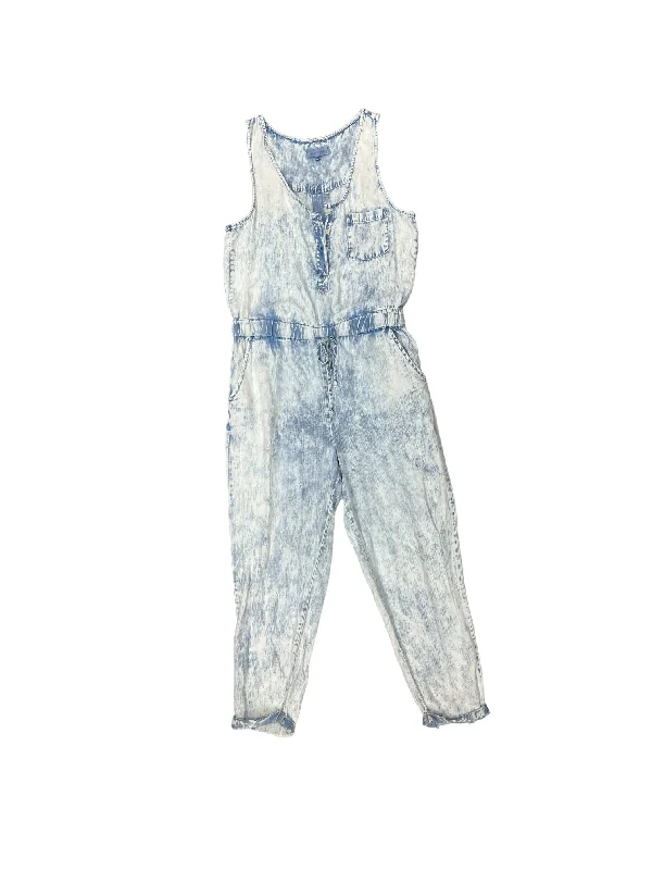 women's jumpsuits for summerBlue Denim Jumpsuit Thread And Supply, Size M