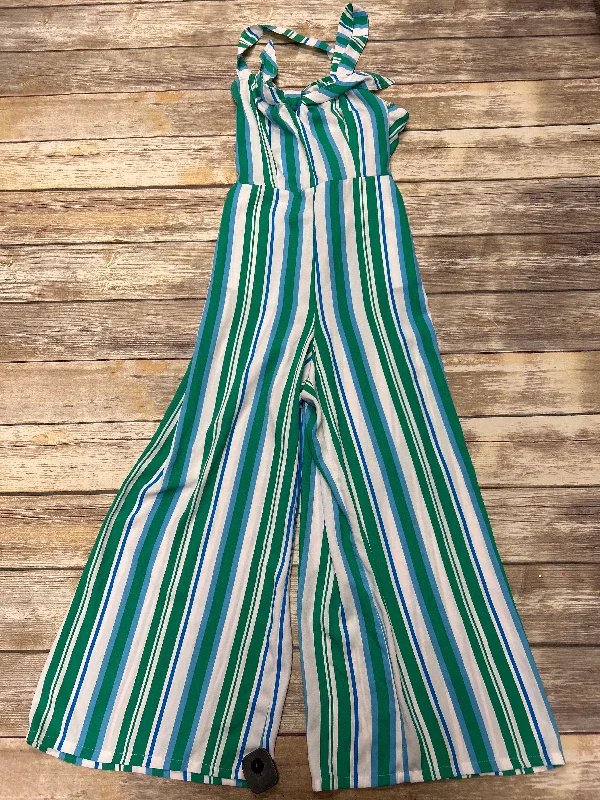 women's jumpsuits for versatile stylingBlue & Green Jumpsuit A New Day, Size M