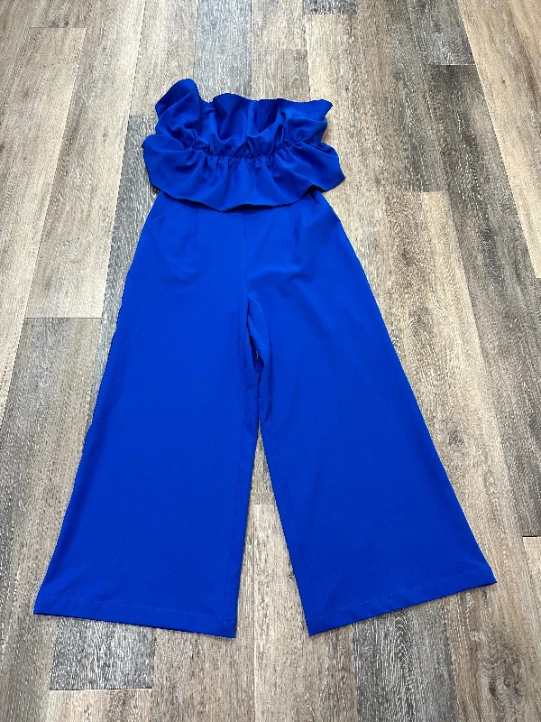 women's jumpsuits for statement fashionBlue Jumpsuit Sugar Lips, Size Xs