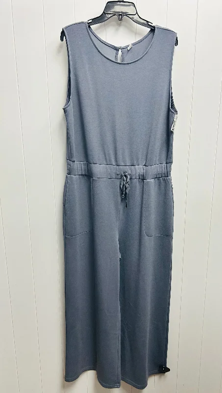 women's jumpsuits with bow tiesGrey Jumpsuit ANRABESS, Size Xl