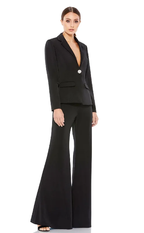 women's jumpsuits for apple-shaped bodiesMac Duggal 26455i Jumpsuit