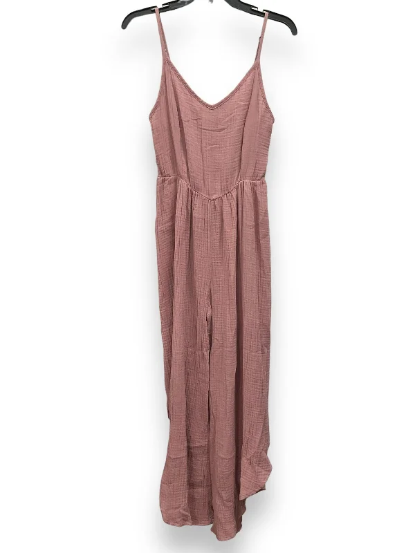 women's jumpsuits for runningPink Jumpsuit Cmc, Size S